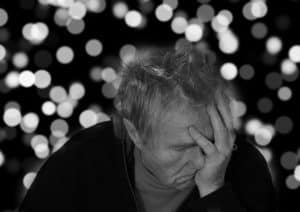 Improve mental health- man with anxiety