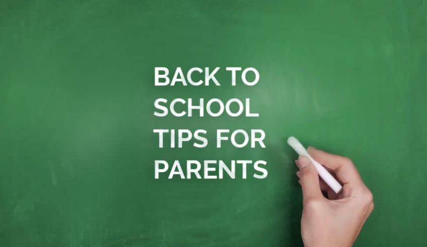 Back to school tips