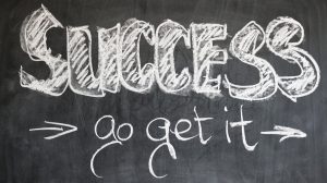 core hypnotherapy training visualising success black background white text 