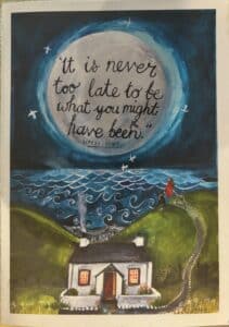It's never too late to be what you might have been - From Cerative Director to Hypnotherapist: My Journey of Transformation.
