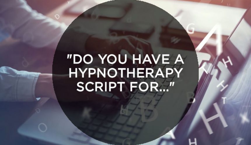 Do you have a hypnotherapy script for