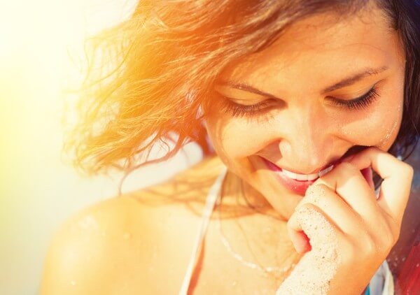 happy smile woman women living by core values