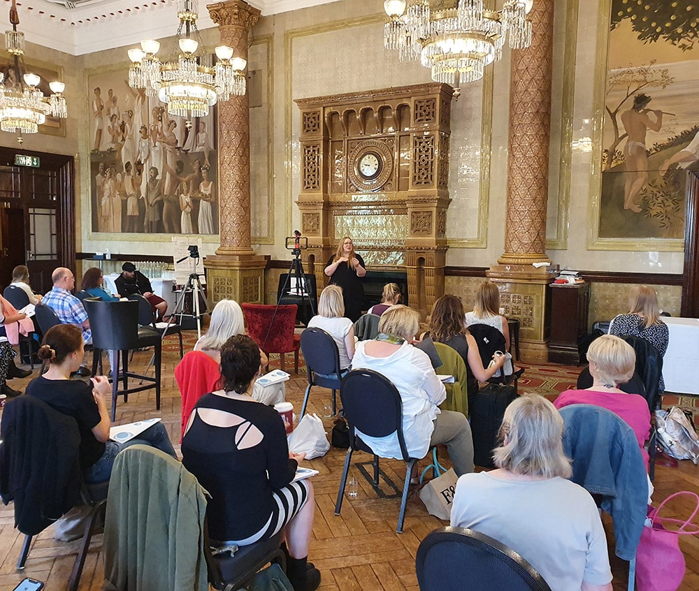 Trainees at the HypnoTC Rapid Induction Specialist Course at Royal Horseguards Hotel