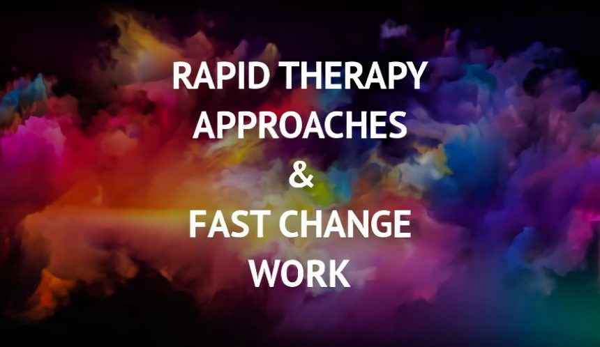 Rapid therapy approaches
