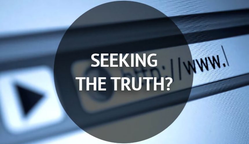 Seeking the truth